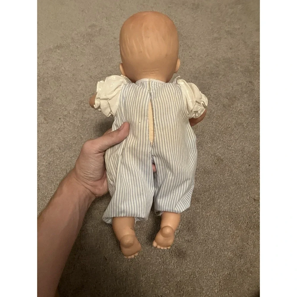 1990 Cititoy Rubber Head, Arms & Legs Baby Doll 9